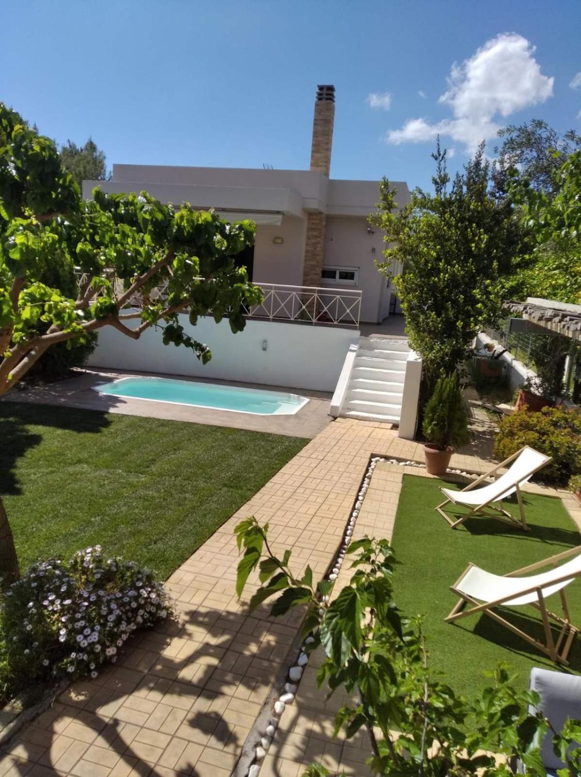 Cozy Villa Vita Lagonisi Kalivia Thorikou 외부 사진