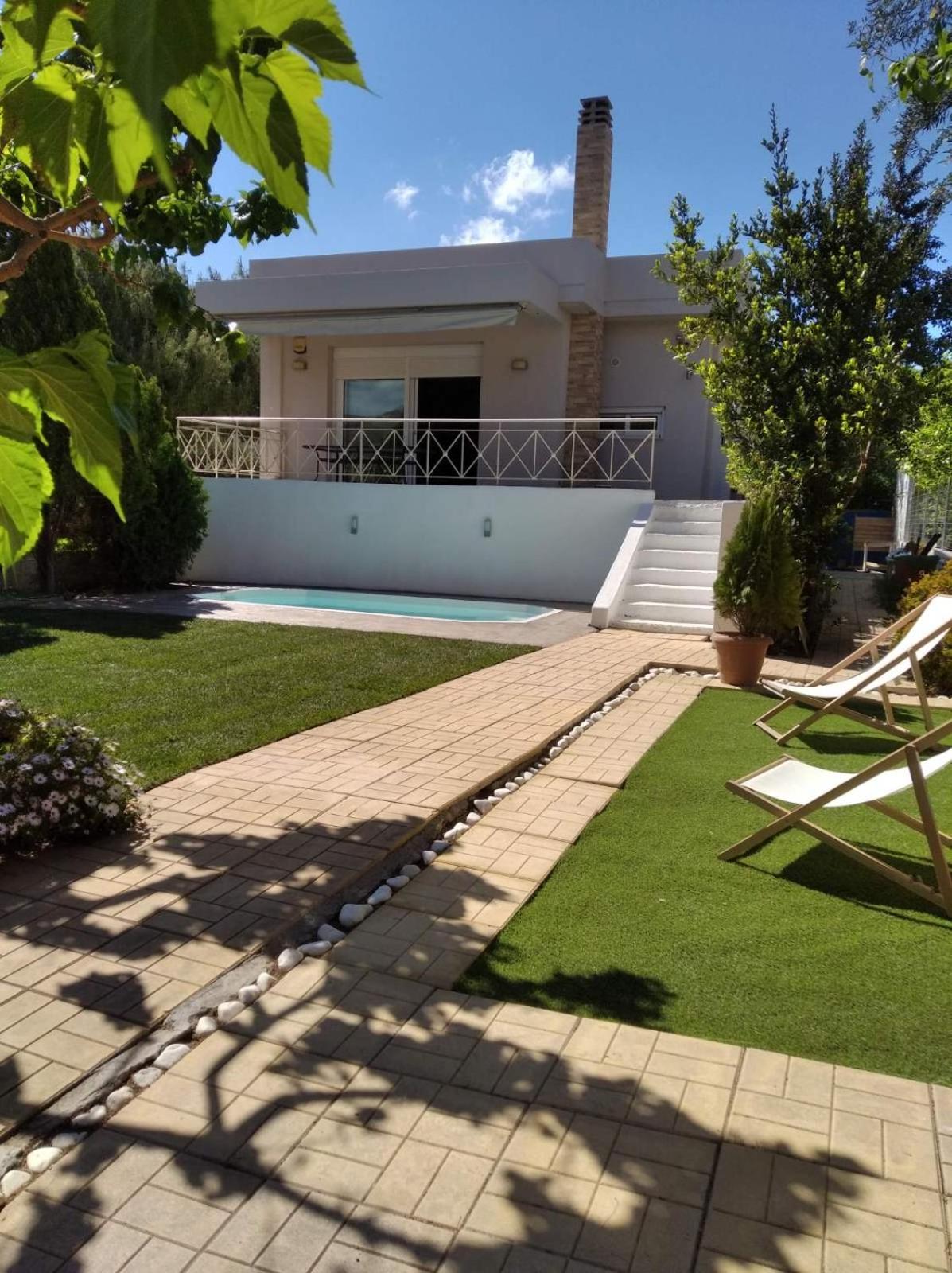 Cozy Villa Vita Lagonisi Kalivia Thorikou 외부 사진